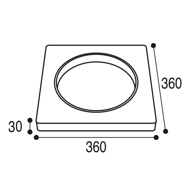 コーン用ベッド (1.5kg)  イエロー　安全用品・標識　保安用品　カラーコーン用品