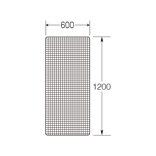 ネット 白（600×1200）　店舗用品　販促用品　陳列什器