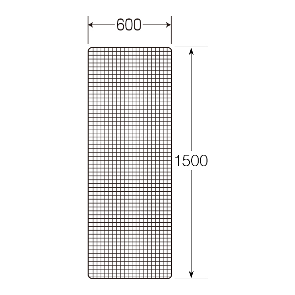 ネット 黒（600×1500）　店舗用品　販促用品　陳列什器