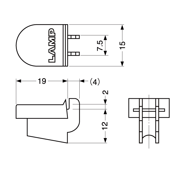 LAMP 棚受 SPH-20　店舗用品　販促用品　陳列什器