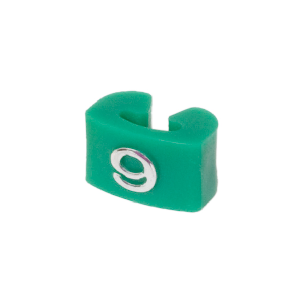 ローコストサイズチップ I（9 緑）　店舗用品　ピン・タグ付・プライス用品