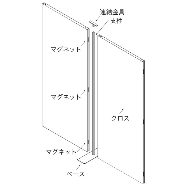 シンプルシステムパネル(クロス貼) H2100