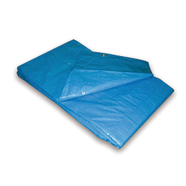 養生シートPE輸入シート ブルー5.4X5.4m　安全用品　ビニールシート　テント　床