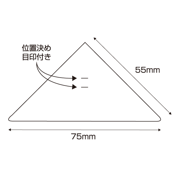 カドペタ  三角補強シート クリア(25シート)　スタンド看板　看板部材　バナースタンド　展示会　セミナー会場　販促品用ウエイト・関連商品