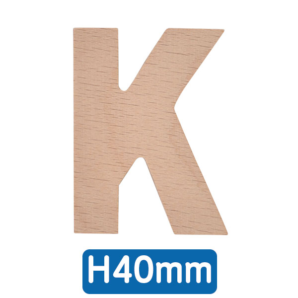 【在庫限り】AtoZアルファベット 40mm  「K」　店舗用品　販促用品　切文字　看板