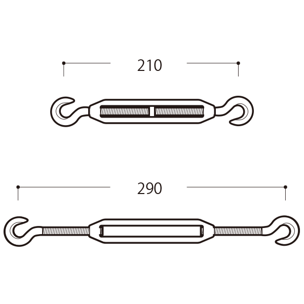 ターンバックル H-21C