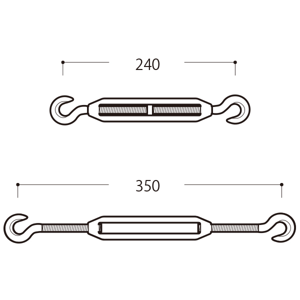 ターンバックル H-21D