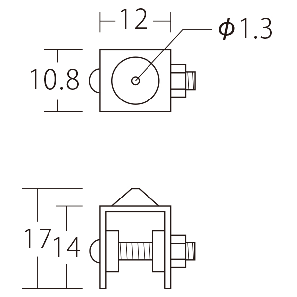ES-7 パネル吊リ金具　店舗用品　展示用品