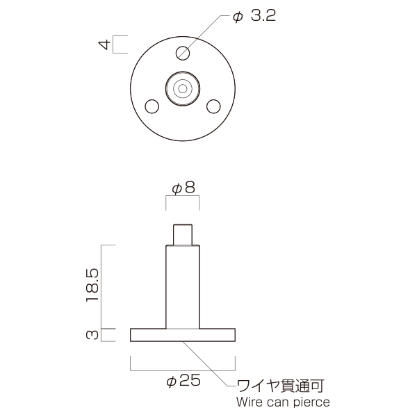 ラインプロップ 中軽量用 TBZ-02　店舗用品　展示用品