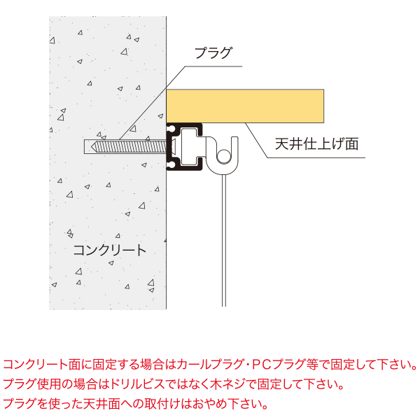 C型レール タイプ1 シルバー L1200　店舗用品　展示用品