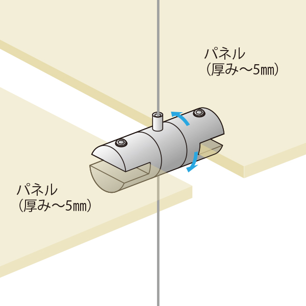 PW-12 パネルホルダーダブル　店舗用品　展示用品