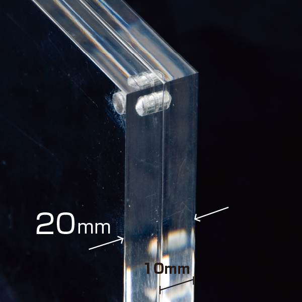 アクリルマグフレーム B6　ポップスタンド　マグネット