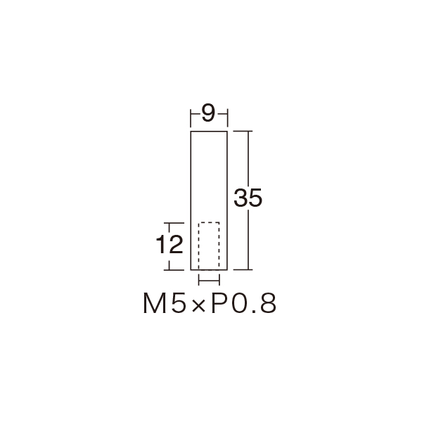 ロングキャップ PT-9LC 35-CR クローム　店舗用品　化粧ビス　ナット