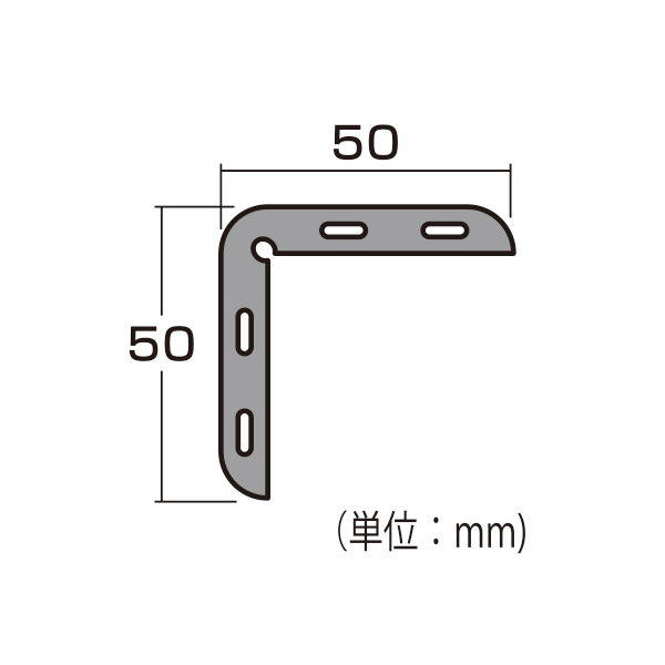 L型プロテクター L900 グレー 大