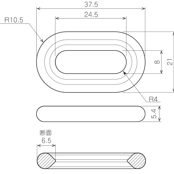 871-11 プラスチックチェーン 黄 40m