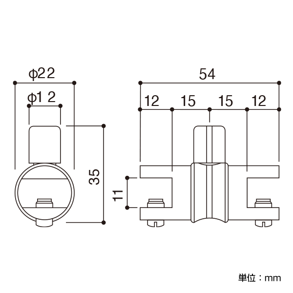 FMG-2S(1.5φ～2.0φ対応)　店舗用品　展示用品