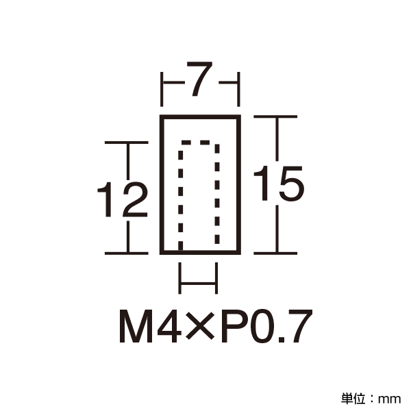 化粧キャップ PT-7MC15-CR クローム　店舗用品　化粧ビス　ナット