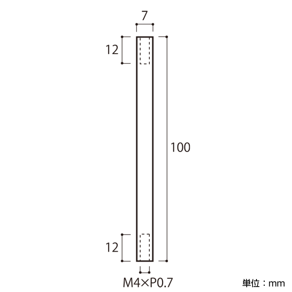 パイプ PT-7MP 100-CRクローム　店舗用品　化粧ビス　ナット