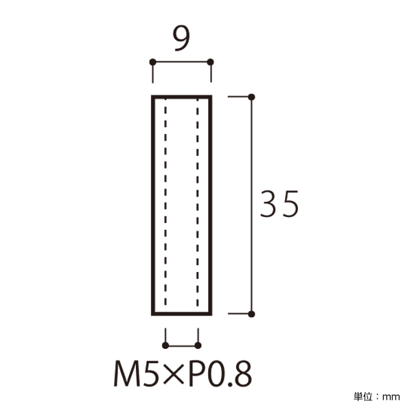 パイプ  PT-9MP 35-CR クローム　店舗用品　化粧ビス　ナット