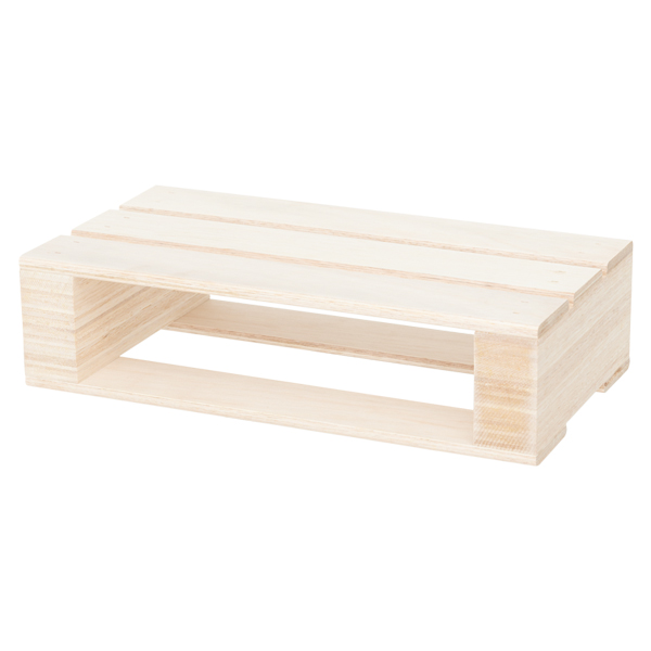 【在庫限】木製パレット ファルカタルームパレット H100 L400　店舗用品　演出・ディスプレイ什器　木箱　ウッドディスプレイ