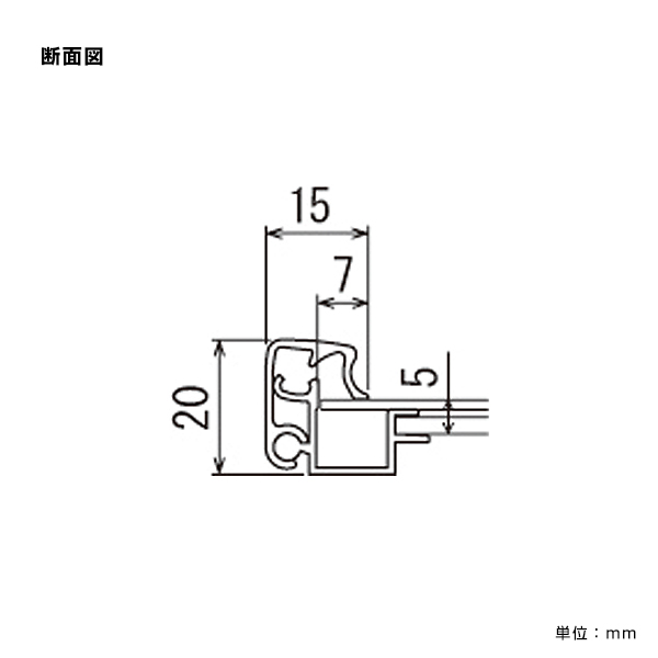 ポスタースタンド 2393 B1ホワイト