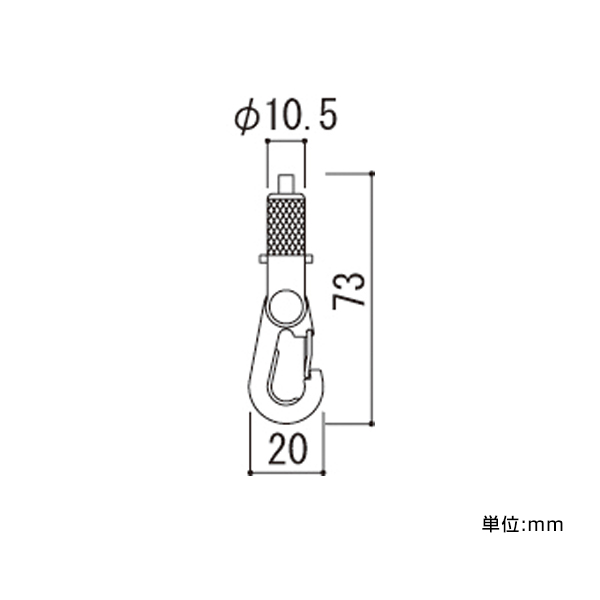 ワイヤー直径1.5用吊 M 329