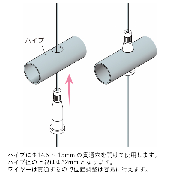 ワイヤーシステム MF-16S  Φ3.0用