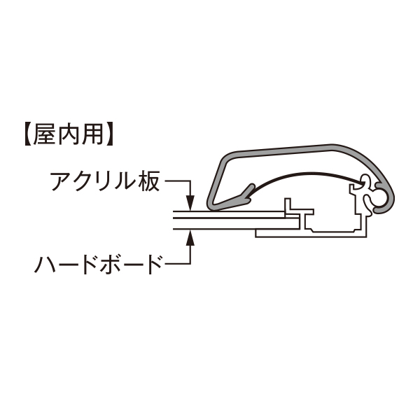 タンパーグリップ TG-44R B2 ブラック 屋内仕様