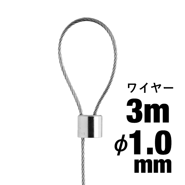 アラカワ RB-15 1030 φ1.0×3m ループワイヤー 天井金具