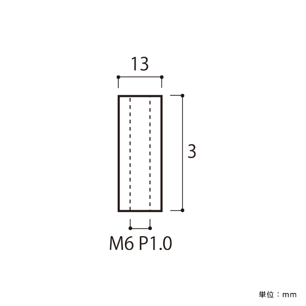パイプ  PT-13MP 35-CR　店舗用品　化粧ビス　ナット