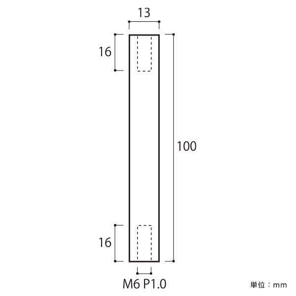 パイプ  PT-13MP 100-CR　店舗用品　化粧ビス　ナット