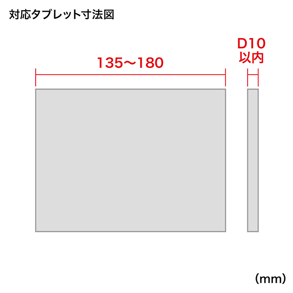 4.5～11インチ対応iPad・タブレットスタンド