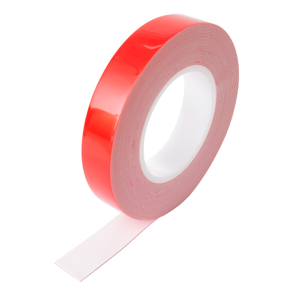 超強力アクリルフォーム両面テープ 白 低温接着タイプ 25ｍｍ×t0.8mm×11M