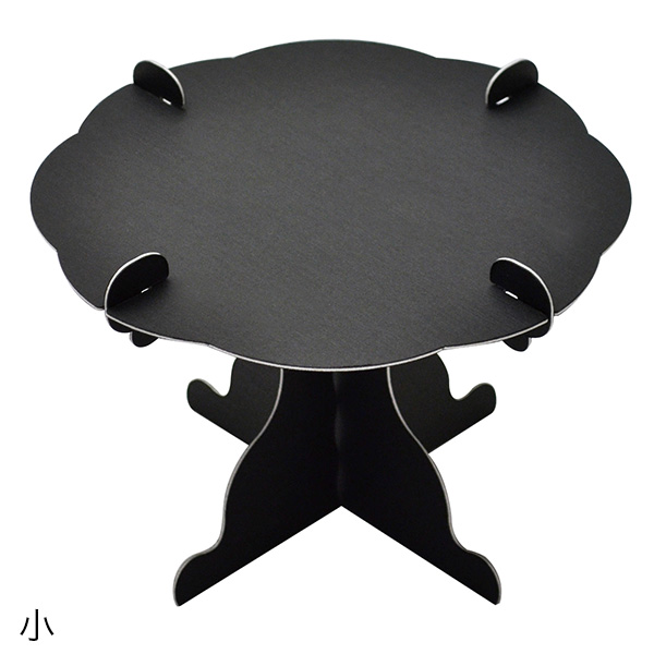 組立式3段テーブル ブラック 44-5821