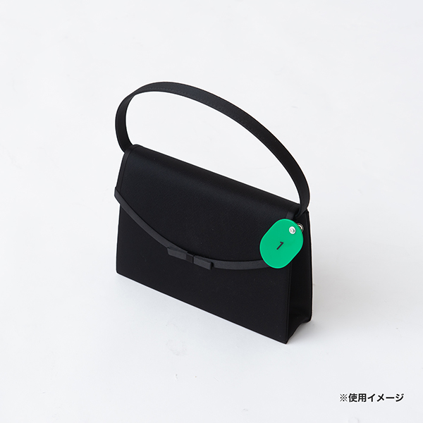 スチロールペアチケット (1～50) グリーン　店舗用品　レジ回り用品　番号札