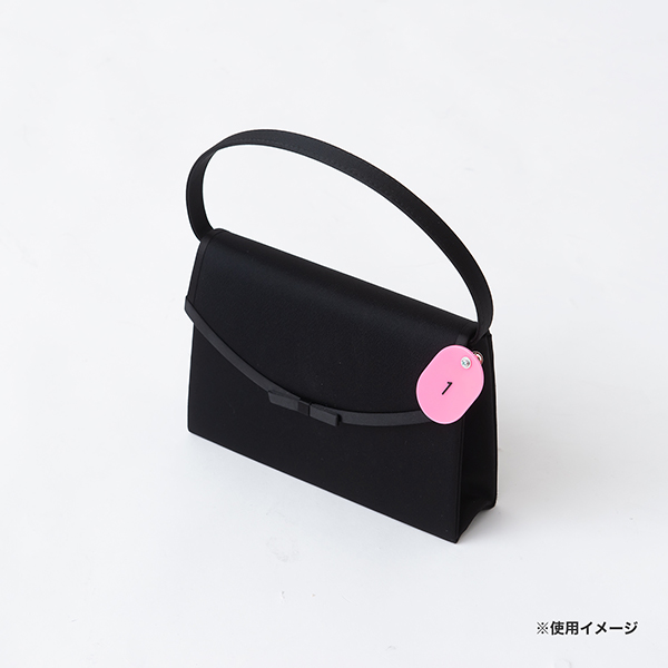 スチロールペアチケット (1～50) ピンク　店舗用品　レジ回り用品　番号札