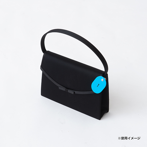 スチロールペアチケット (1～50) スカイブルー　店舗用品　レジ回り用品　番号札
