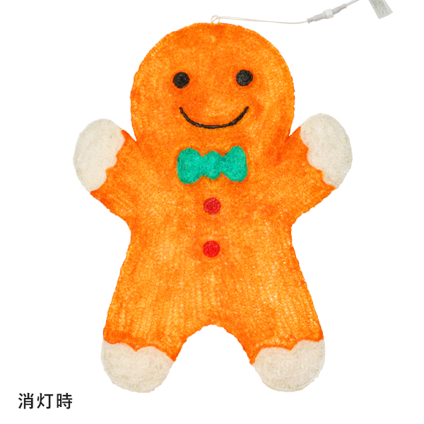LEDクリスタルグロー クッキーマン