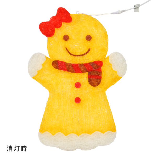 LEDクリスタルグロー クッキーガール