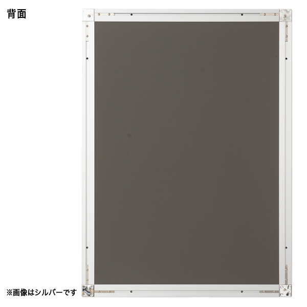 DR-G22-BK    ポップフレーム 画用紙四ツ切 ブラック アルミ製ポスターパネル フロントオープンタイプ
