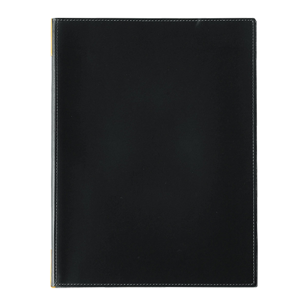 ピン付革メニュー LB-661(A4) ブラック