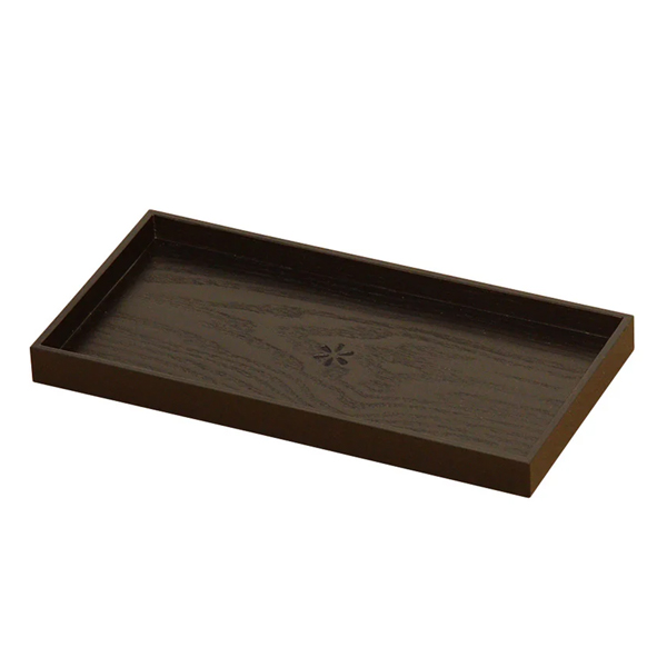 52884  SB マルチトレー タモ 花模様 ブラック