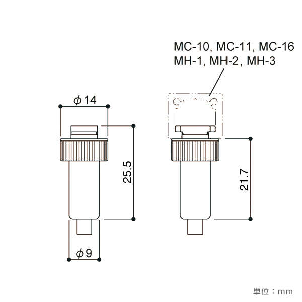 レールアタッチメント BS-32R-R シルバー　店舗用品　展示　イベント　壁掛け