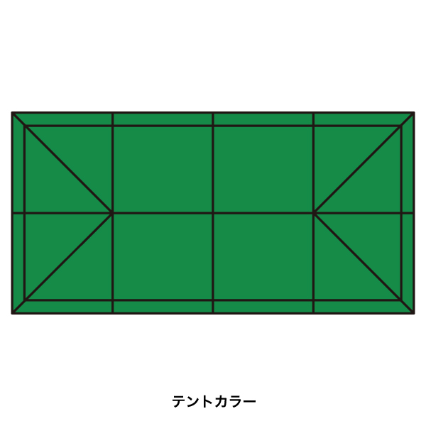 テント ミスタークイック T-24  緑