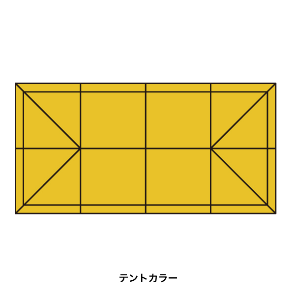 テント ミスタークイック T-36  黄