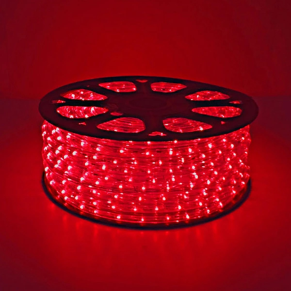 LEDロープライト 40M巻 レッド