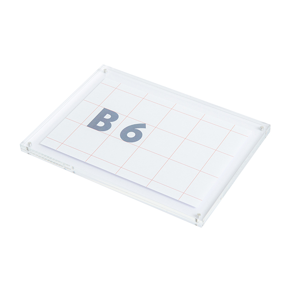 アクリルマグフレーム スリム  B6　店舗用品　販促POP　プライス表示 価格表示