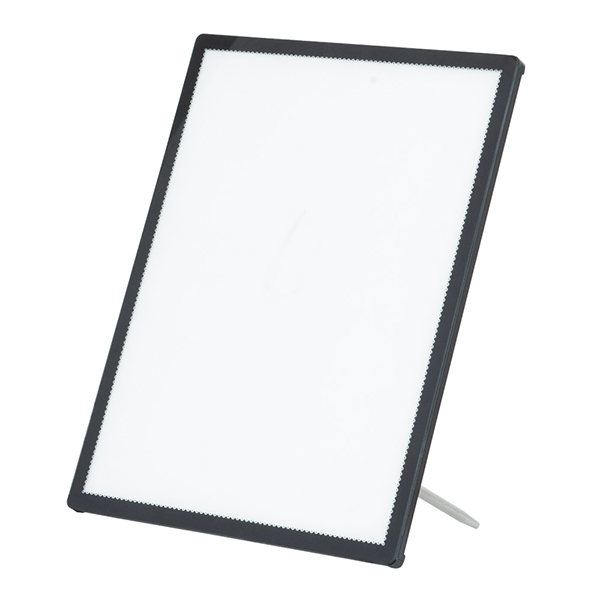 ウルトラスリムライトパネル A4 ブラック　店舗用品　販促用品　LEDパネル