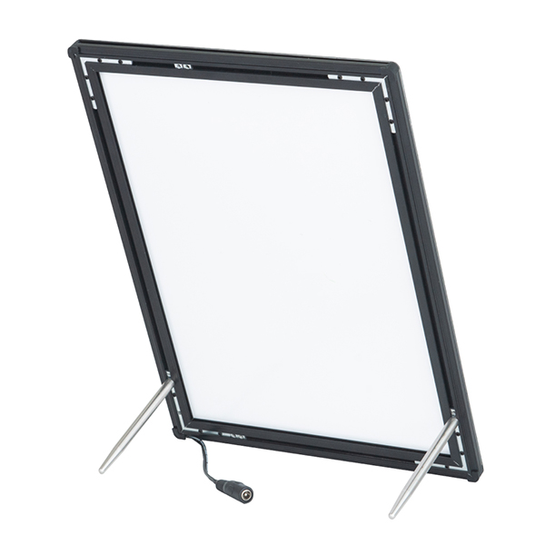 ウルトラスリムライトパネル A4 ブラック　店舗用品　販促用品　LEDパネル