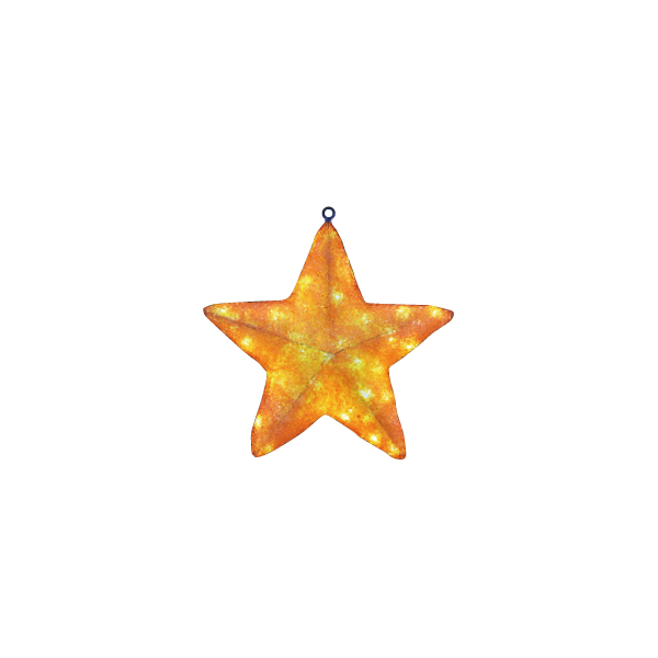 LEDクリスタルグロースター アンバー 小